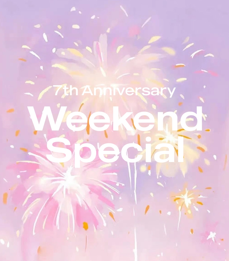 7주년 주말특가